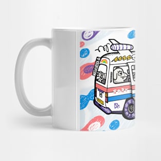 Thunder Jet Van Mug